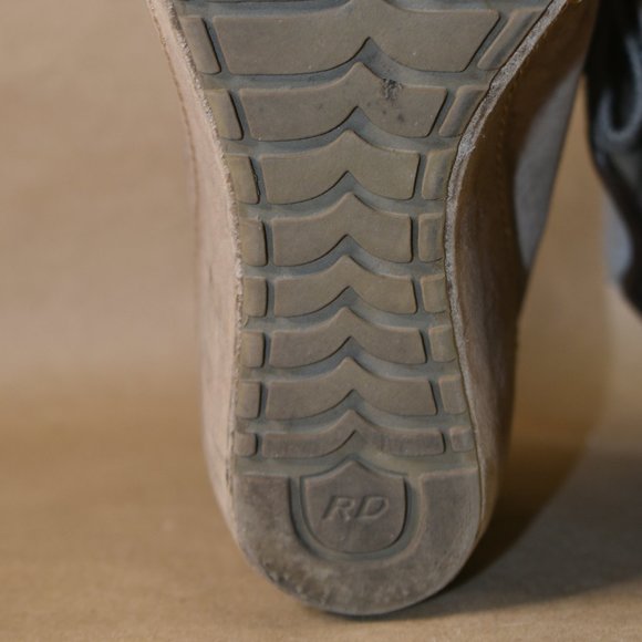 * ROCKET DOG Suede Fold-Over Wedge Ankle Boot 10 - Picture 8 of 14